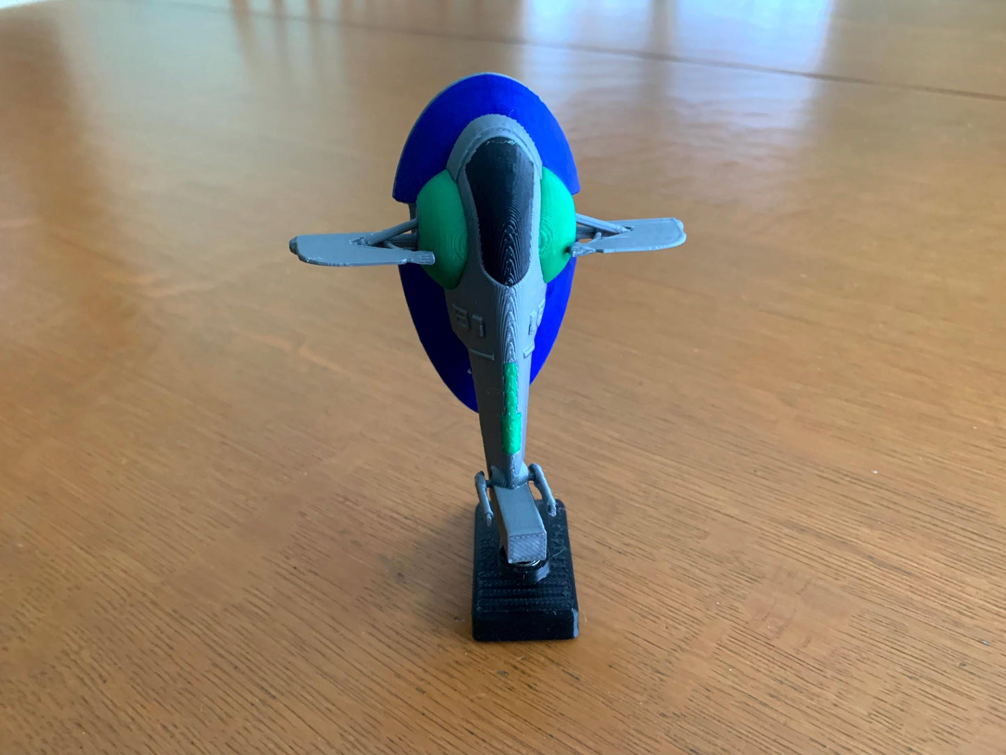 Jango Slave 1 Starship Car Dashboard Drift Ornament