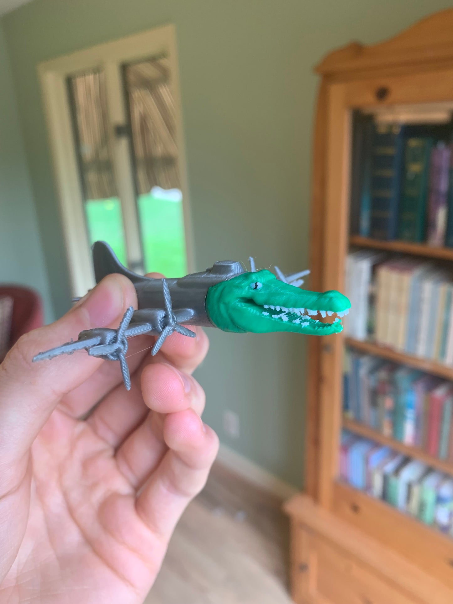 Bombardiro Crocodillo Meme Crocodile Desk Toy