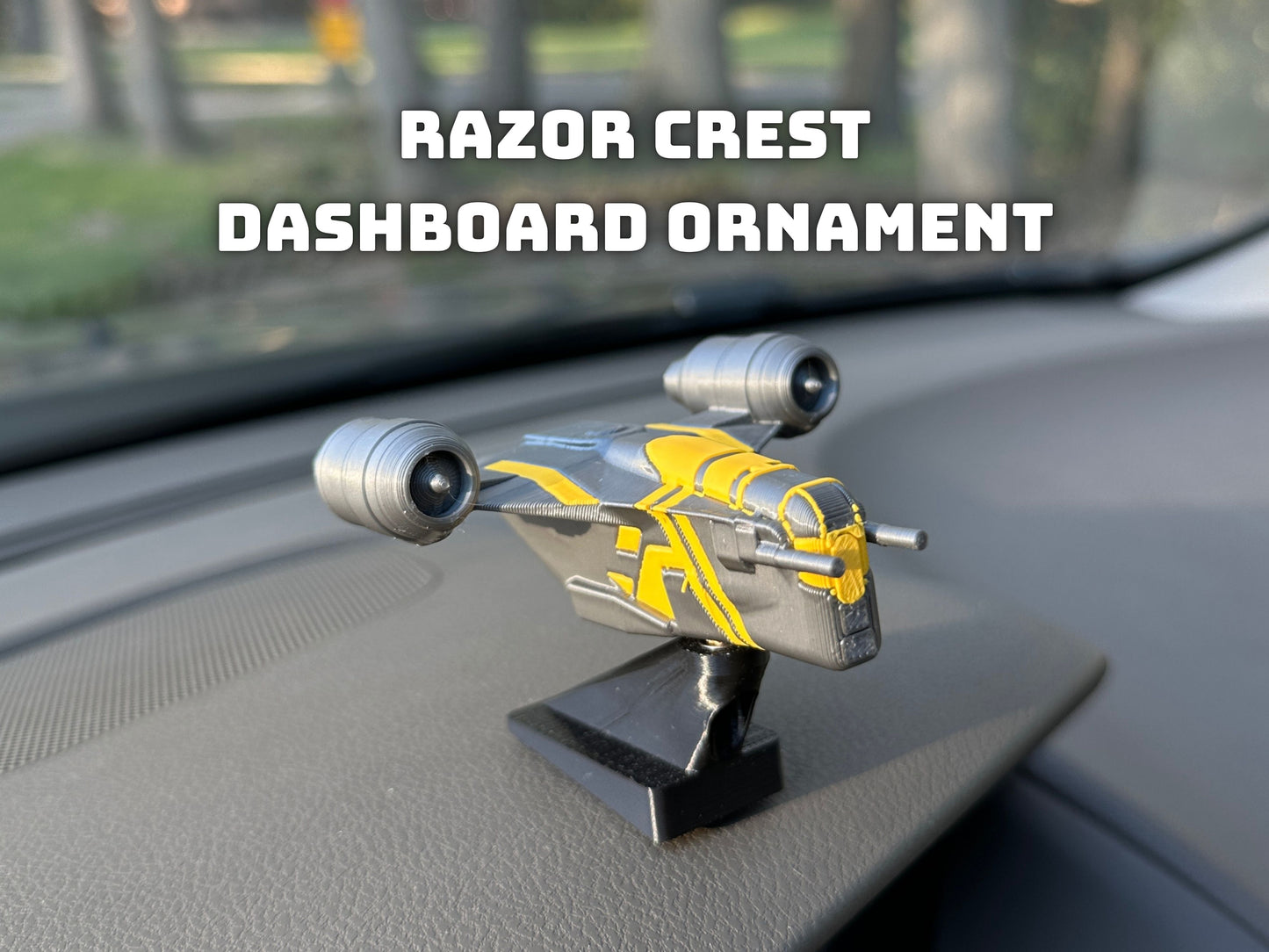 New Razer Crest Car Dashboard Drift Ornament