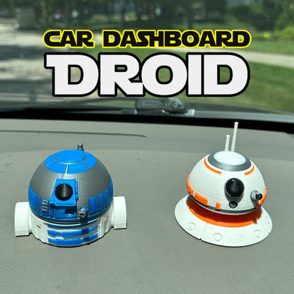 Droid Car Dashboard Companion with Spinning Head