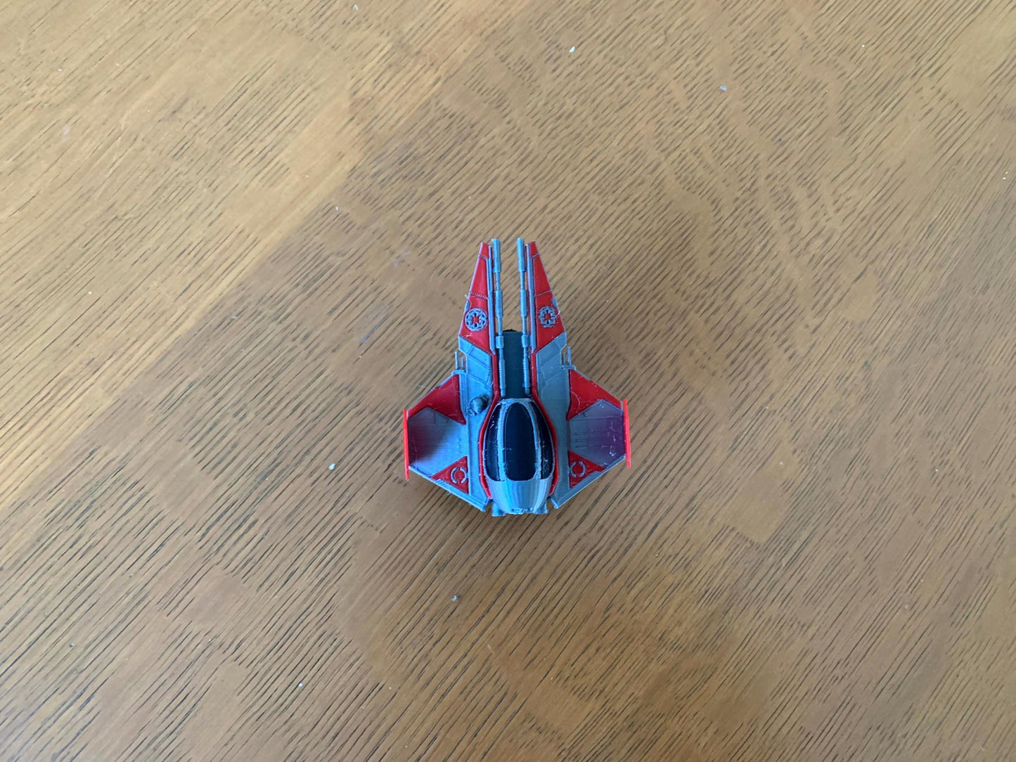 Red Interceptor Car Dashboard Drift Ornament