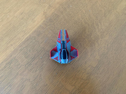 Red Interceptor Car Dashboard Drift Ornament