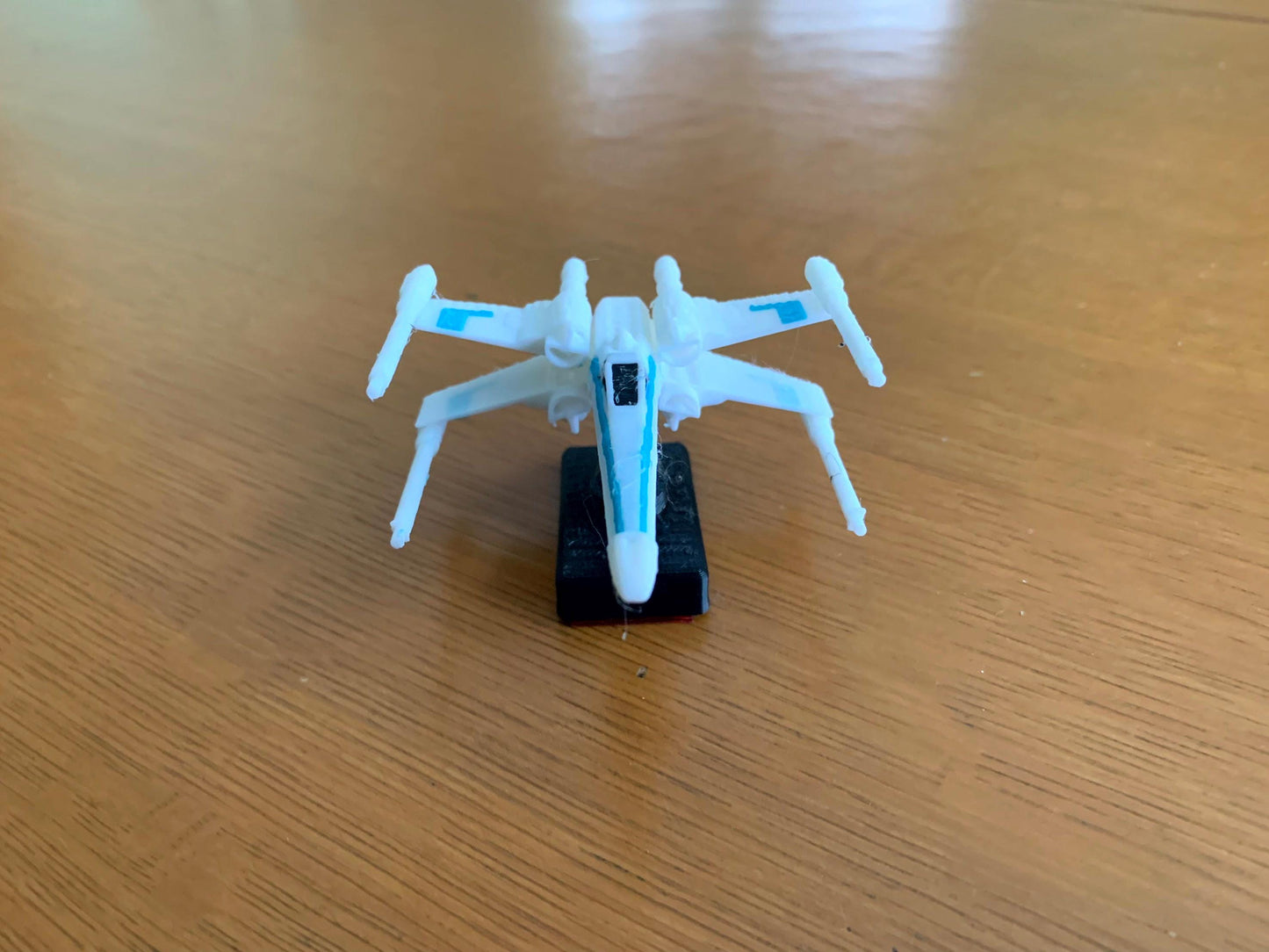 Blue X-Wing Starfighter Car Dashboard Drift Ornament