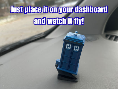 Time Travel Box Dashboard Drift Ornament - Sci-Fi Car Decoration