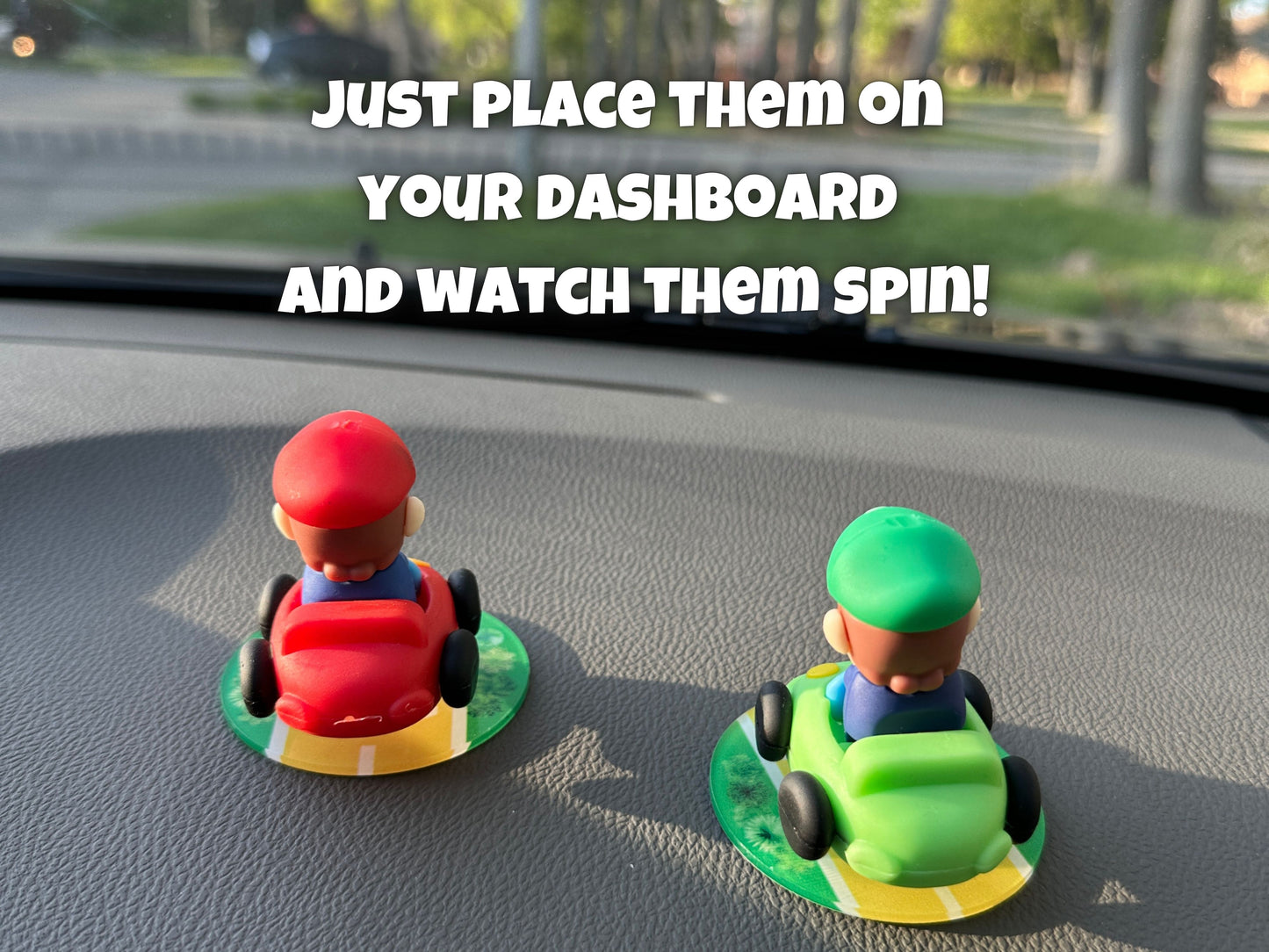Plumber Kart Dashboard Drift Ornaments