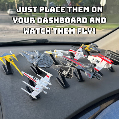 Starship Car Dashboard Drift Ornaments