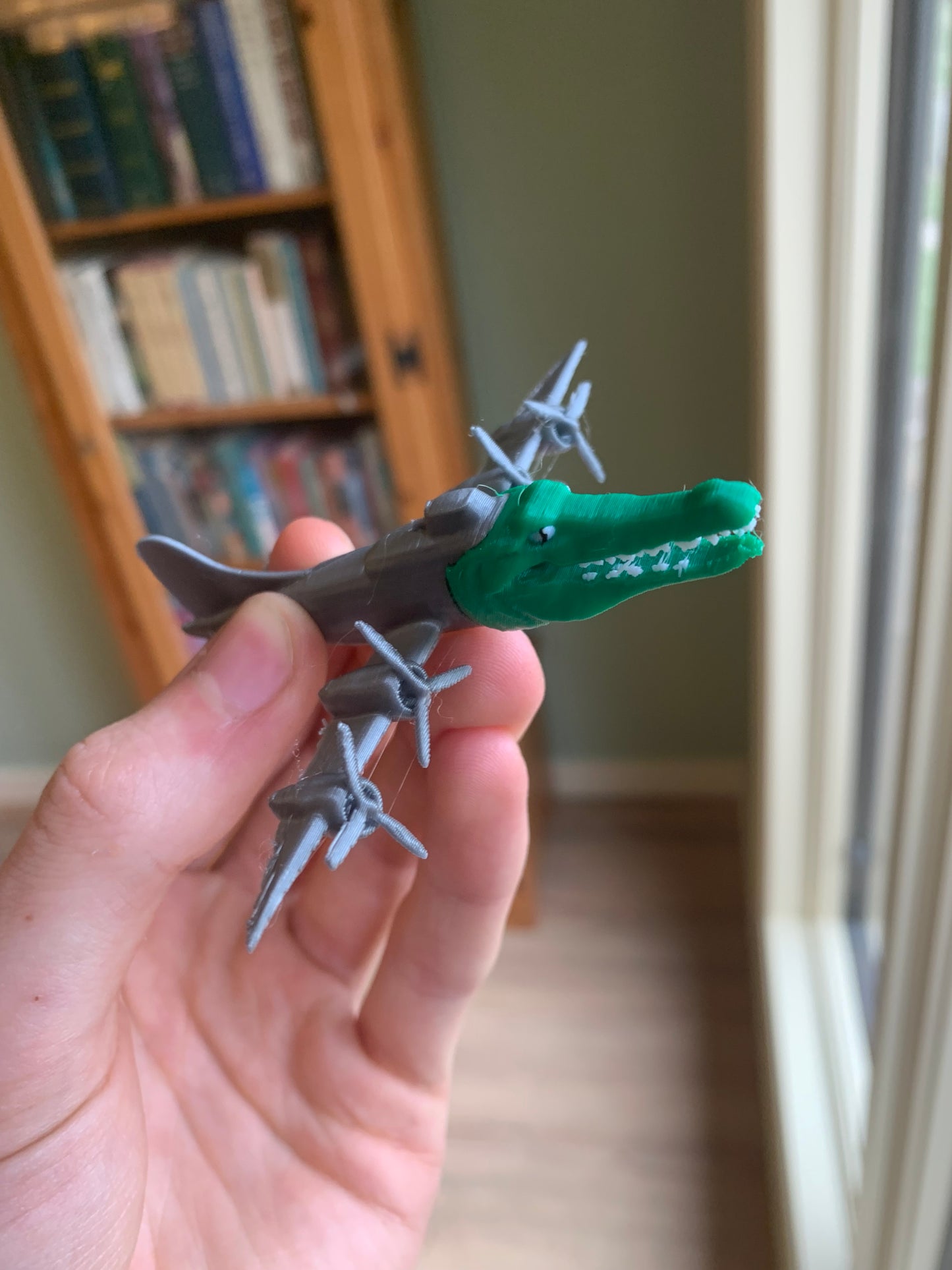 Bombardiro Crocodillo Meme Crocodile Desk Toy