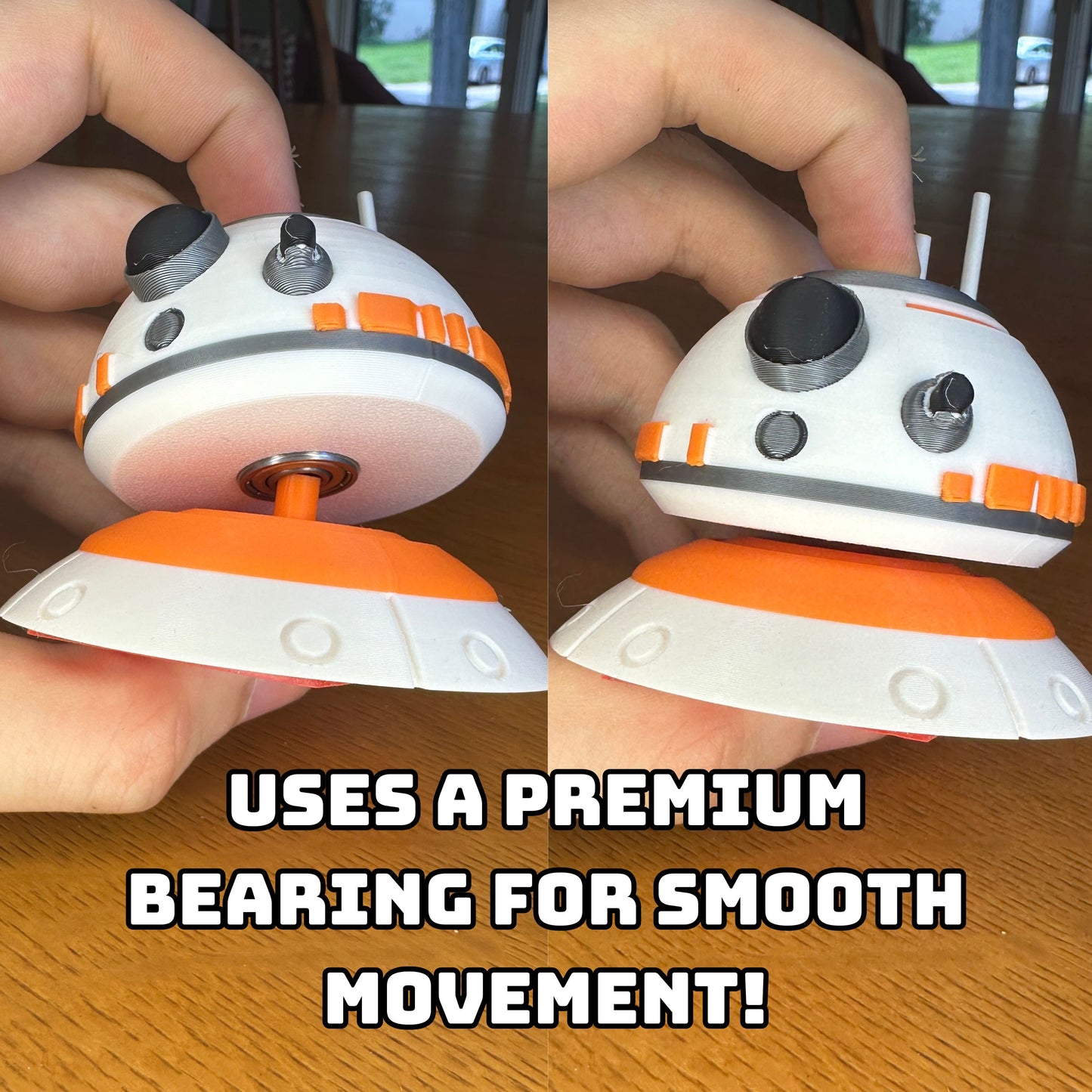 Droid Car Dashboard Companion with Spinning Head