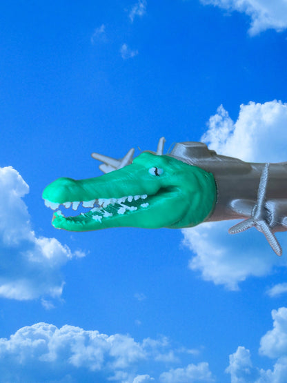 Bombardiro Crocodillo Meme Crocodile Desk Toy