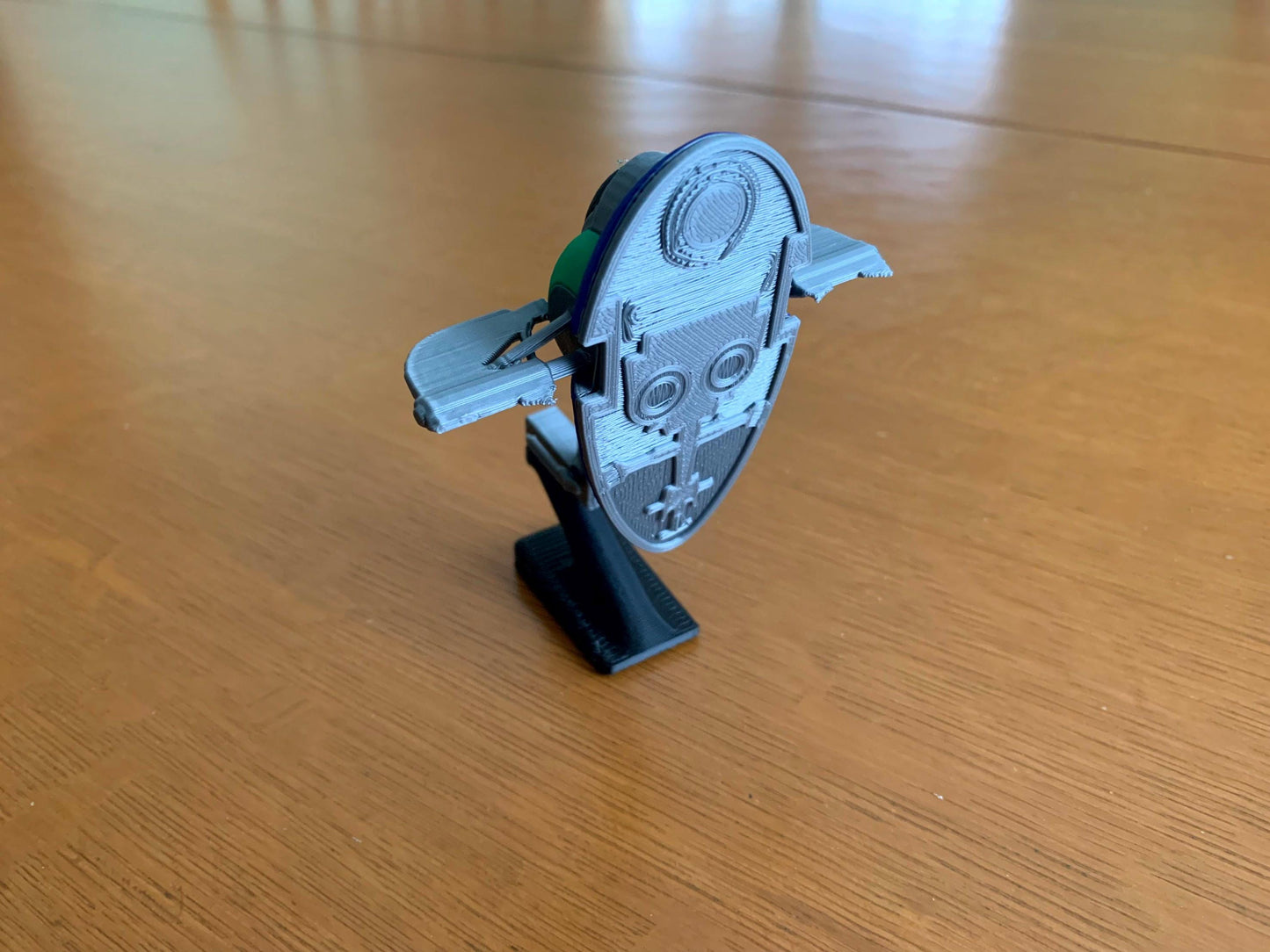 Jango Slave 1 Starship Car Dashboard Drift Ornament