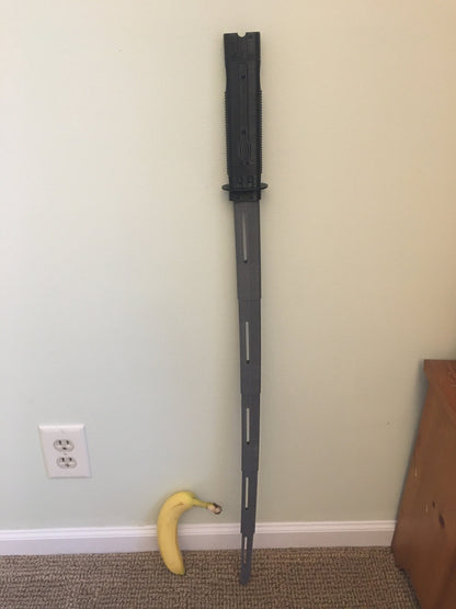 Ronin Sword STL File | EXTENDABLE and RETRACTABLE