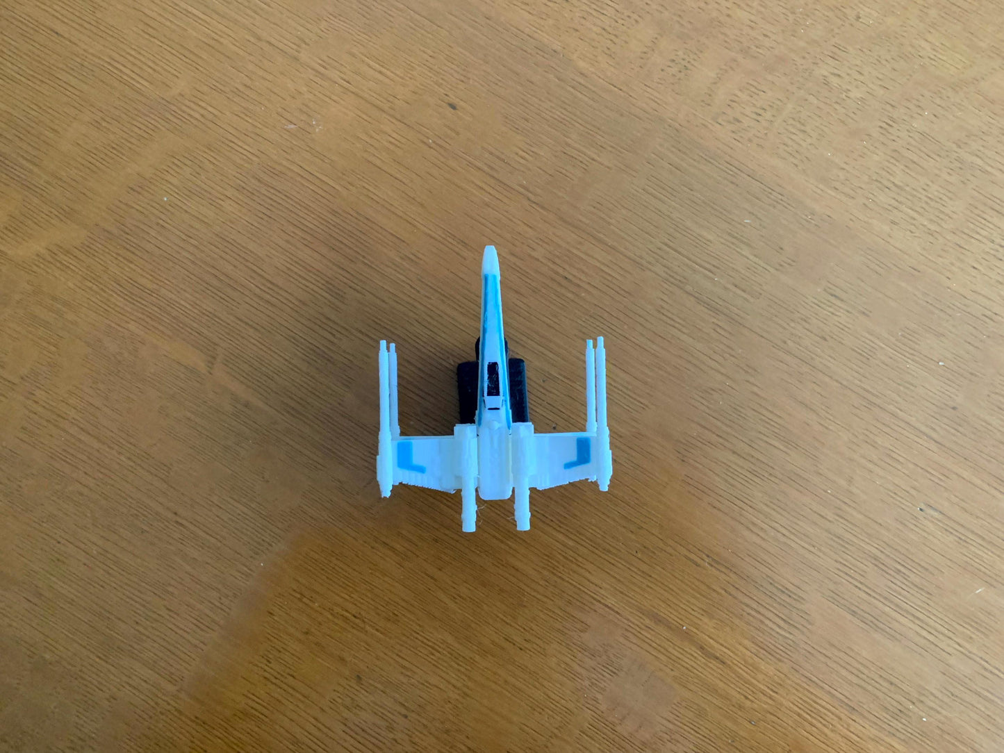 Blue X-Wing Starfighter Car Dashboard Drift Ornament