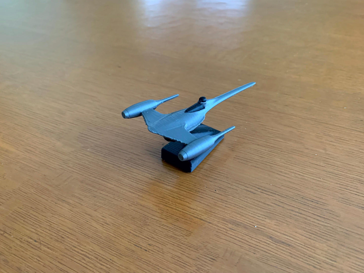 Mando's N-1 Starfighter Car Dashboard Drift Ornament