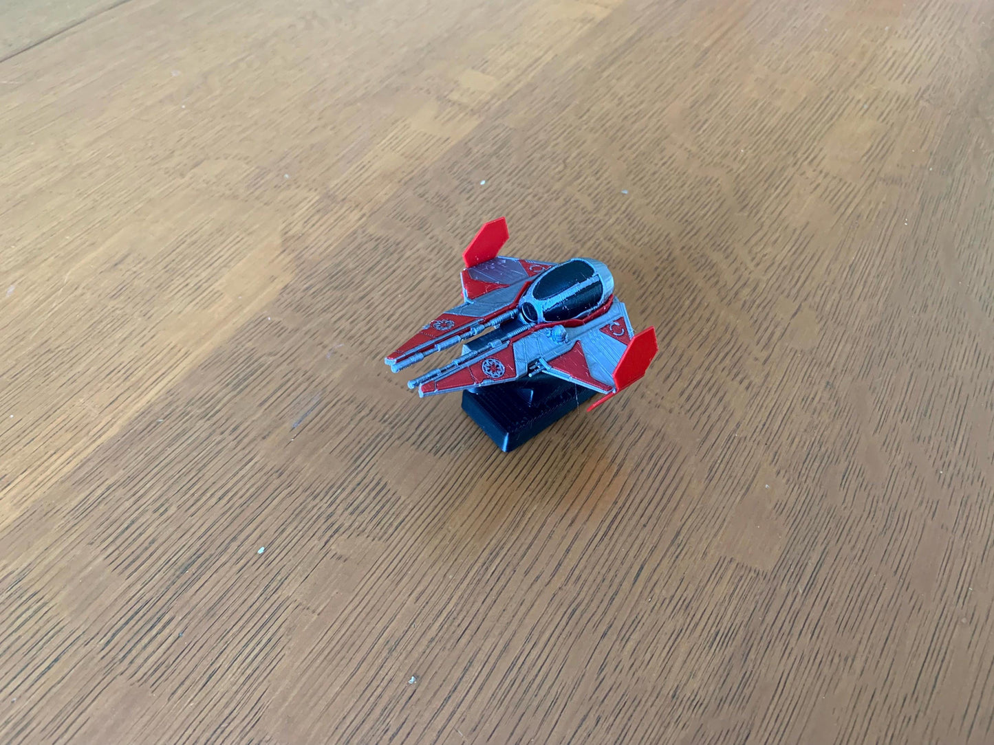 Red Interceptor Car Dashboard Drift Ornament