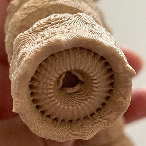 Dune Sandworm Flexible Toy