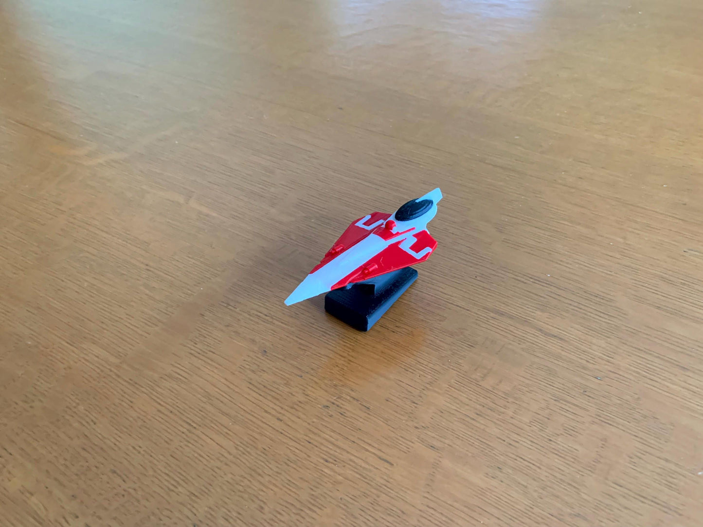 Red Starfighter Car Dashboard Drift Ornament