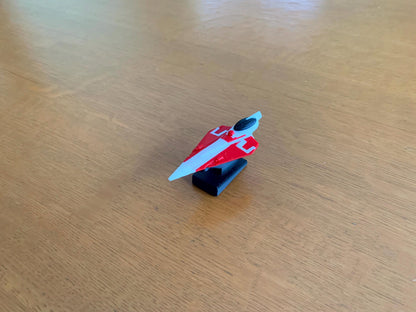 Red Starfighter Car Dashboard Drift Ornament