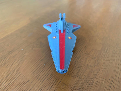 Red Star Destroyer Car Dashboard Drift Ornament