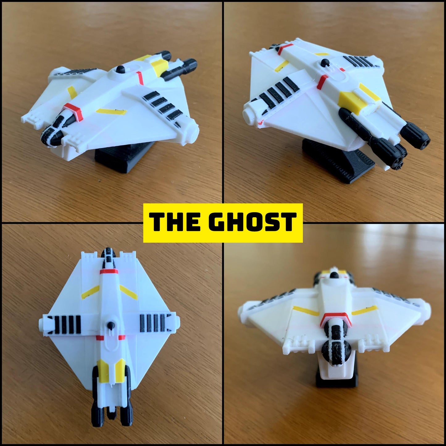 Starship Car Dashboard Drift Ornaments