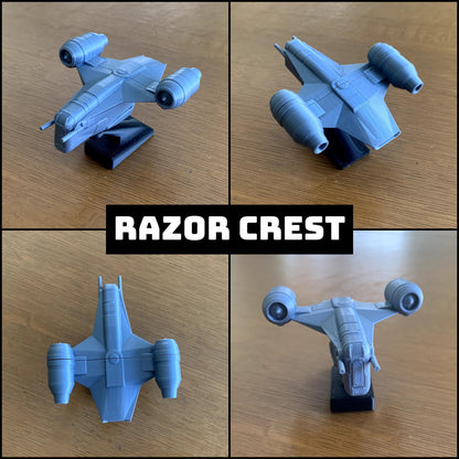 Starship Car Dashboard Drift Ornaments