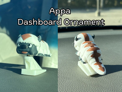 Sky Bison Dashboard Drift Ornament - Avatar Car Decoration