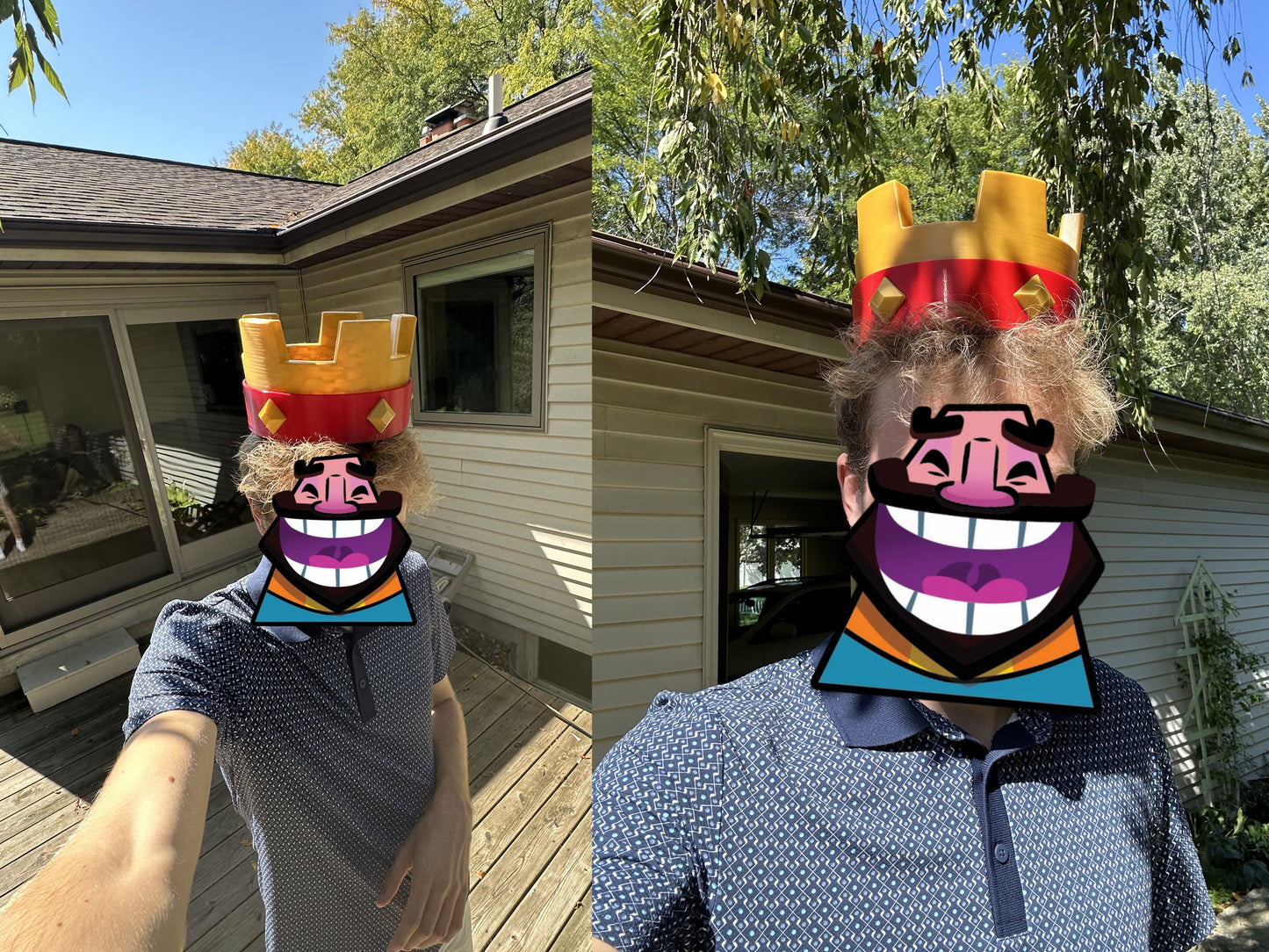 Clash King’s Crown – 3D Printed Display & Costume Prop