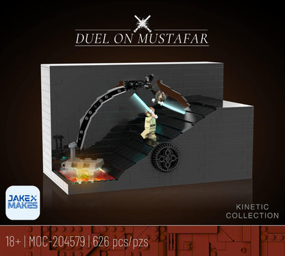 Anakin VS Obi Wan Kinetic Sculpture Instructions