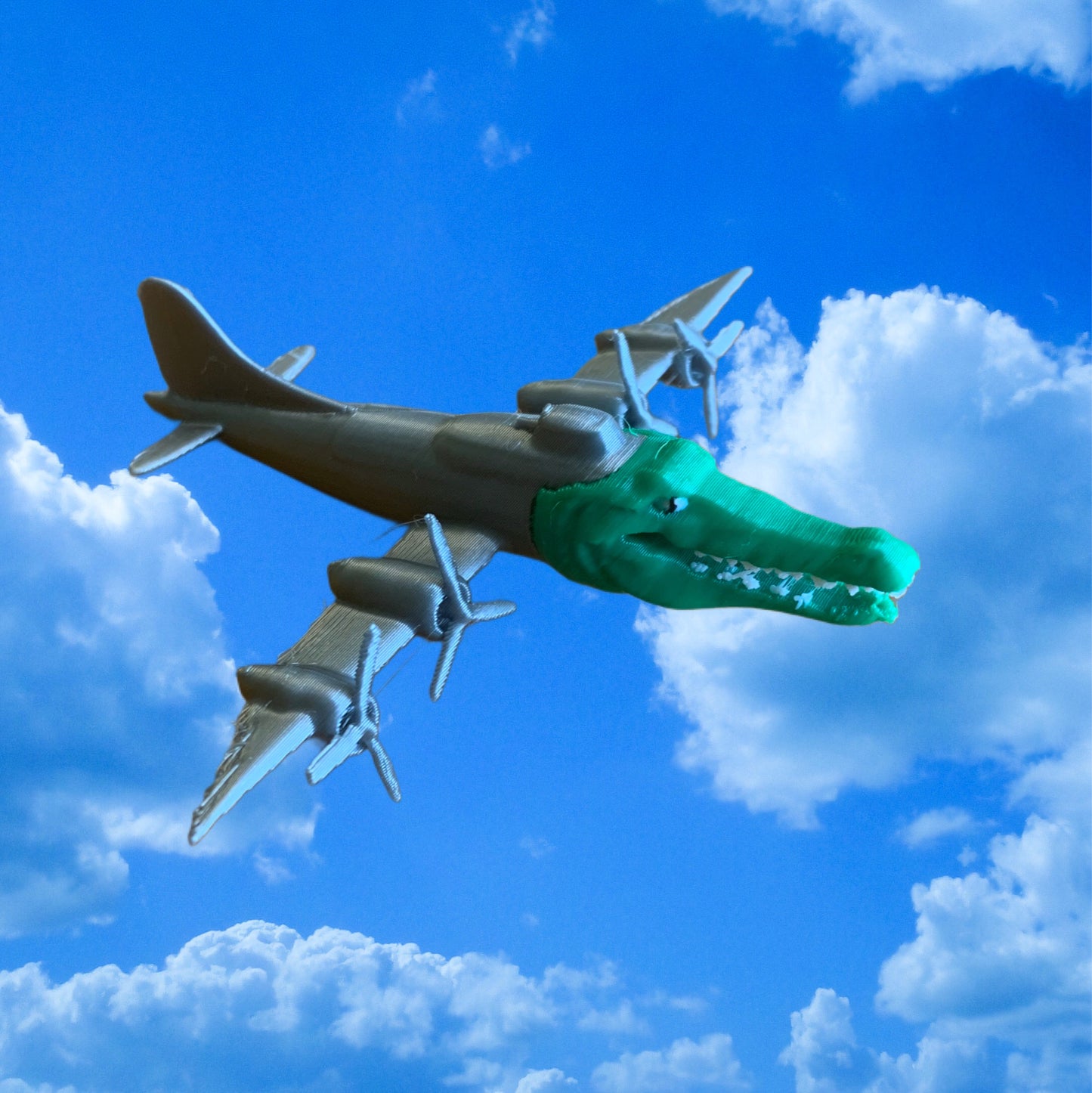 Bombardiro Crocodillo Meme Crocodile Desk Toy