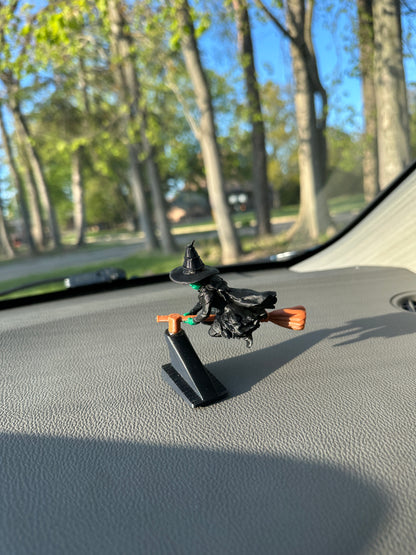 Witch Car Dashboard Drift Ornament