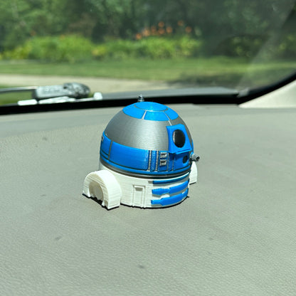Droid Car Dashboard Companion with Spinning Head