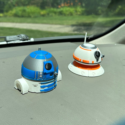 Droid Car Dashboard Companion with Spinning Head