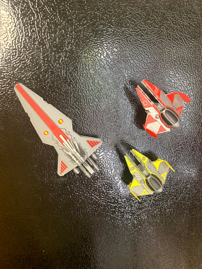 Starfighter Magnets for Fridge, Door, Locker - 24 Ships to Choose From