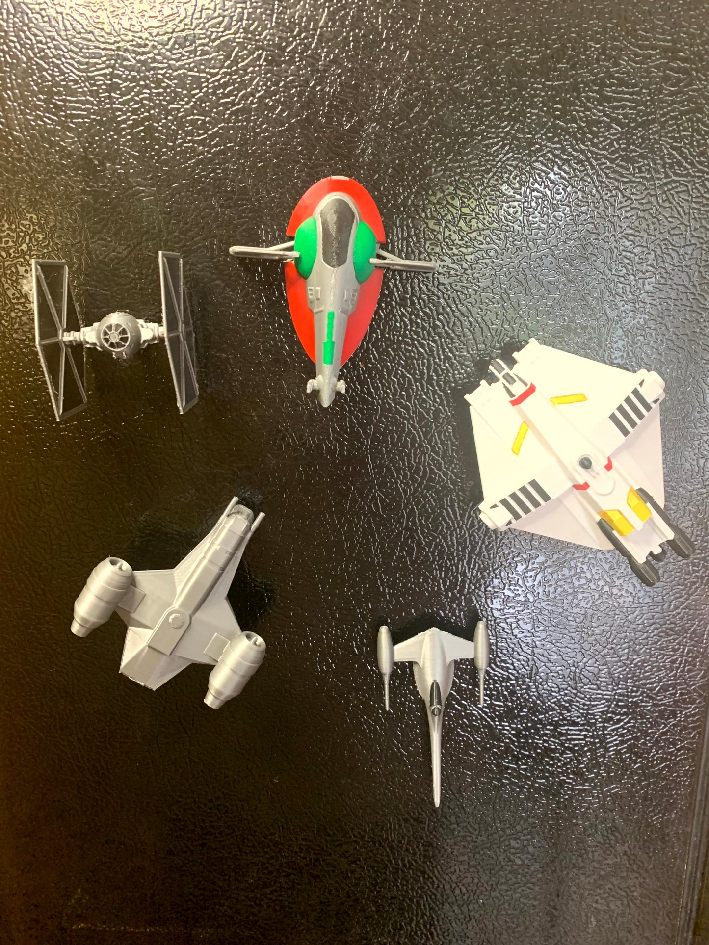 Starfighter Magnets for Fridge, Door, Locker - 24 Ships to Choose From