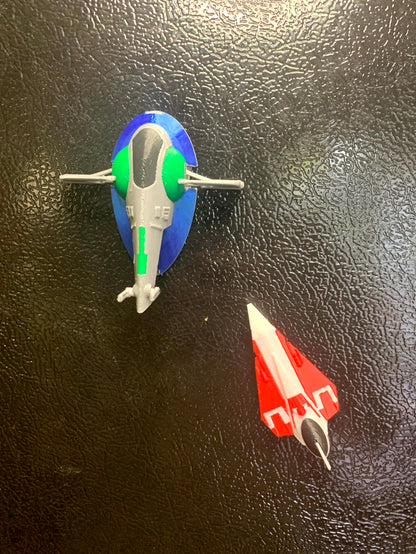 Starfighter Magnets for Fridge, Door, Locker - 24 Ships to Choose From