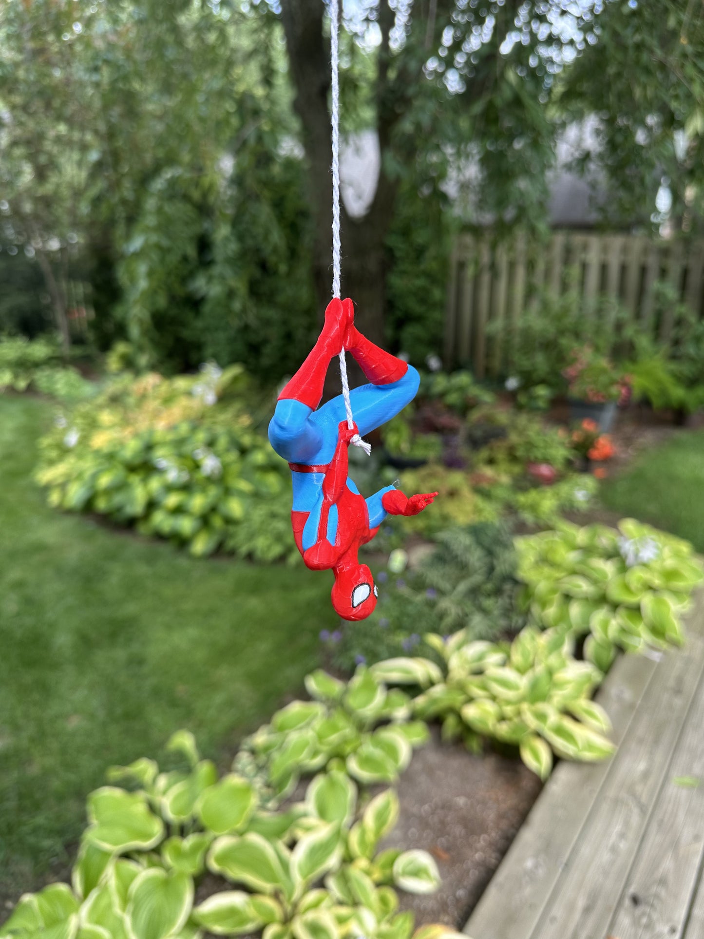 Spider-Man Car Mirror Ornament Charm