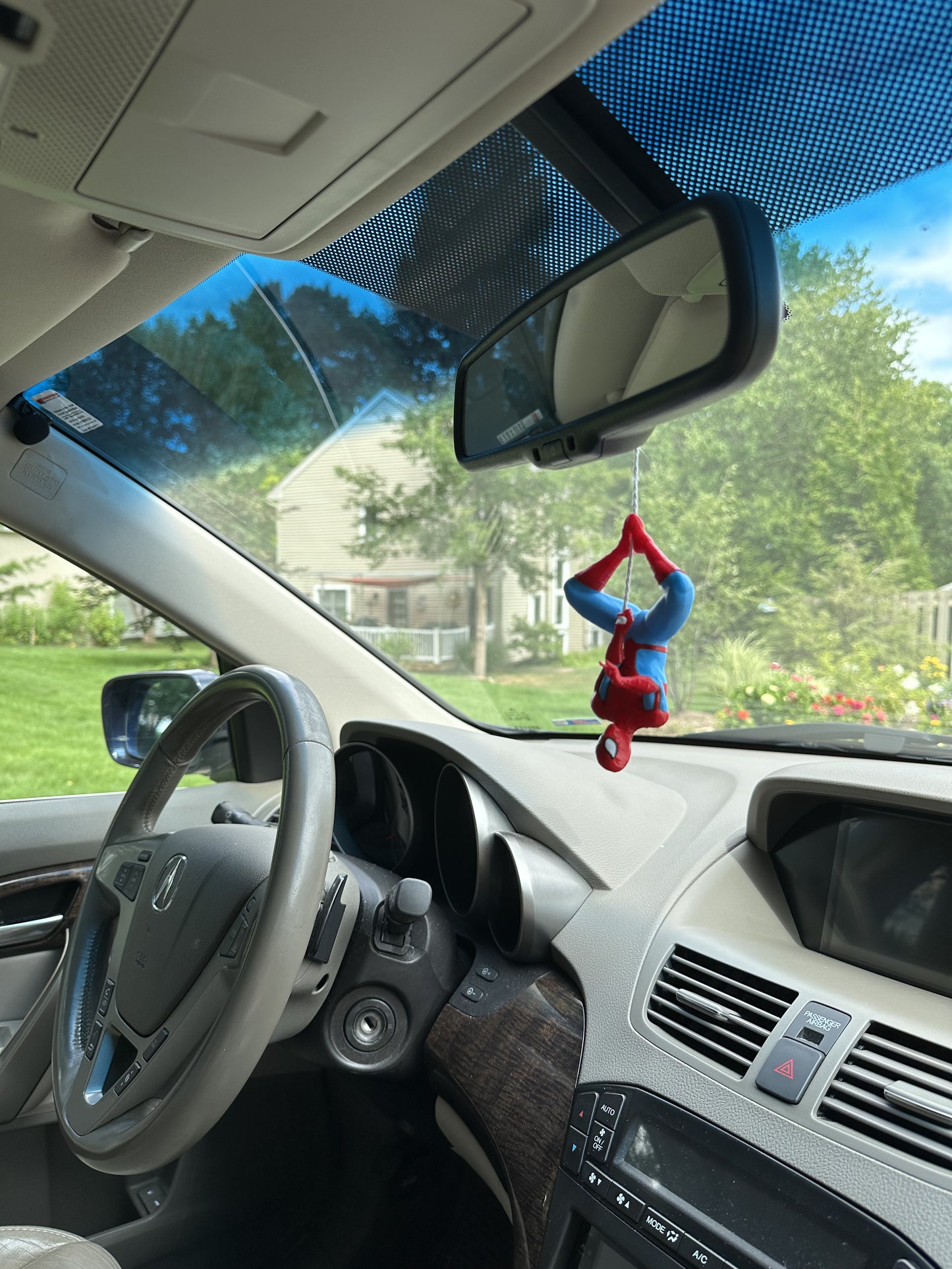 Spider-Man Car Mirror Ornament Charm