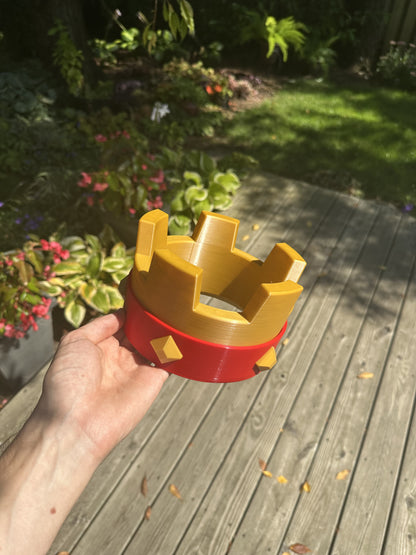 Clash King’s Crown – 3D Printed Display & Costume Prop