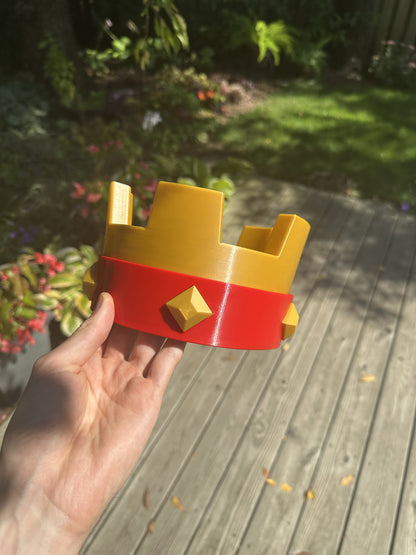 Clash King’s Crown – 3D Printed Display & Costume Prop