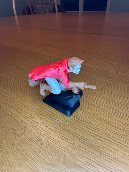 Witch and Wizard Broomstick Dashboard Drift Ornaments - Fantasy Car Decoration