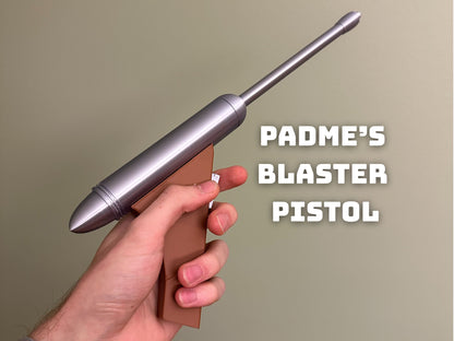 Padmé Amidala Blaster Pistol Replica – Prop for Cosplay or Display
