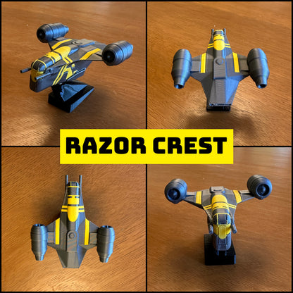 Starship Car Dashboard Drift Ornaments