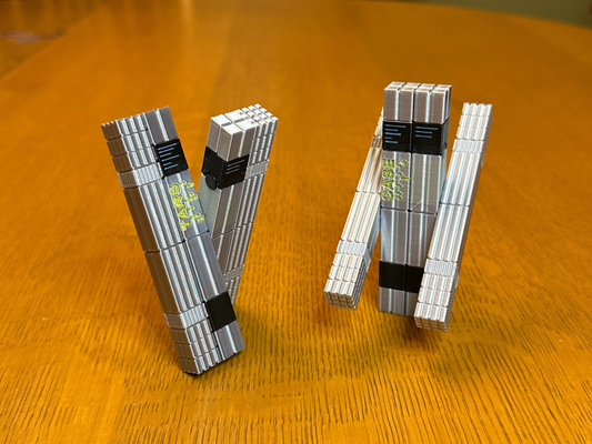 TARS & CASE Figurines – 3D Printed Magnetic Desktop Toys