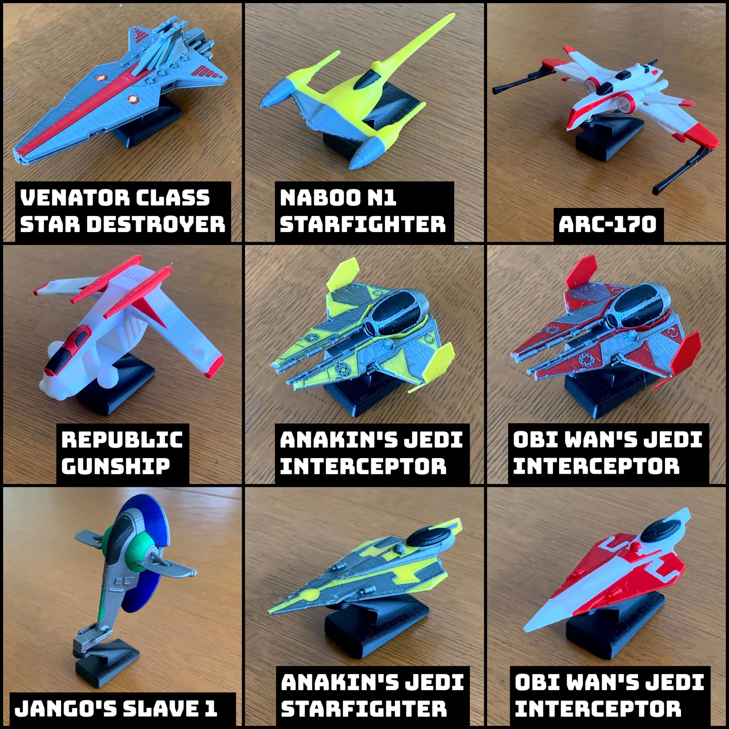 Starship Car Dashboard Drift Ornaments