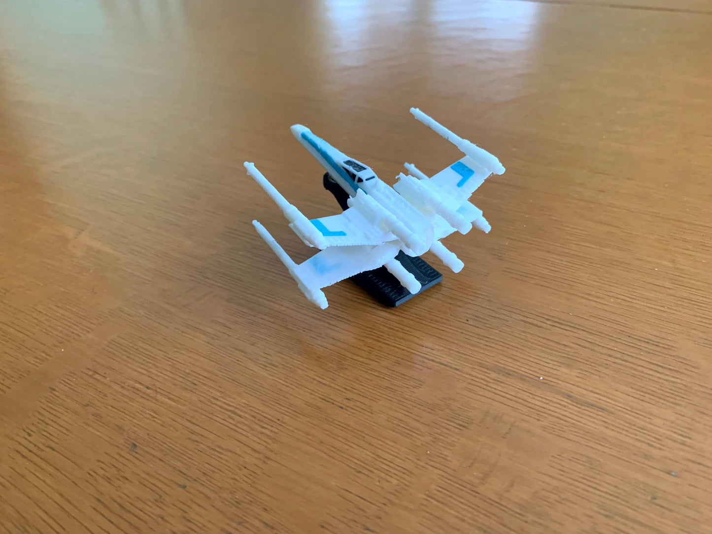 Blue X-Wing Starfighter Car Dashboard Drift Ornament