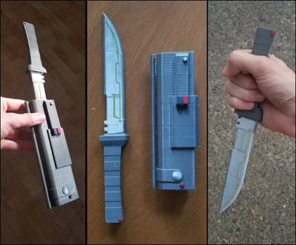Bad Batch Hunter Knife Vibroblade Cosplay Replica Prop