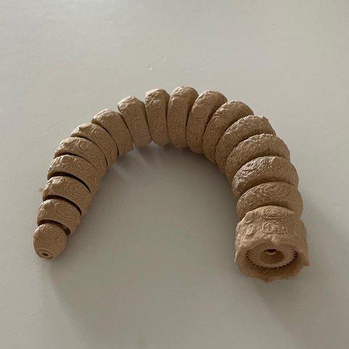 Dune Sandworm Flexible Toy