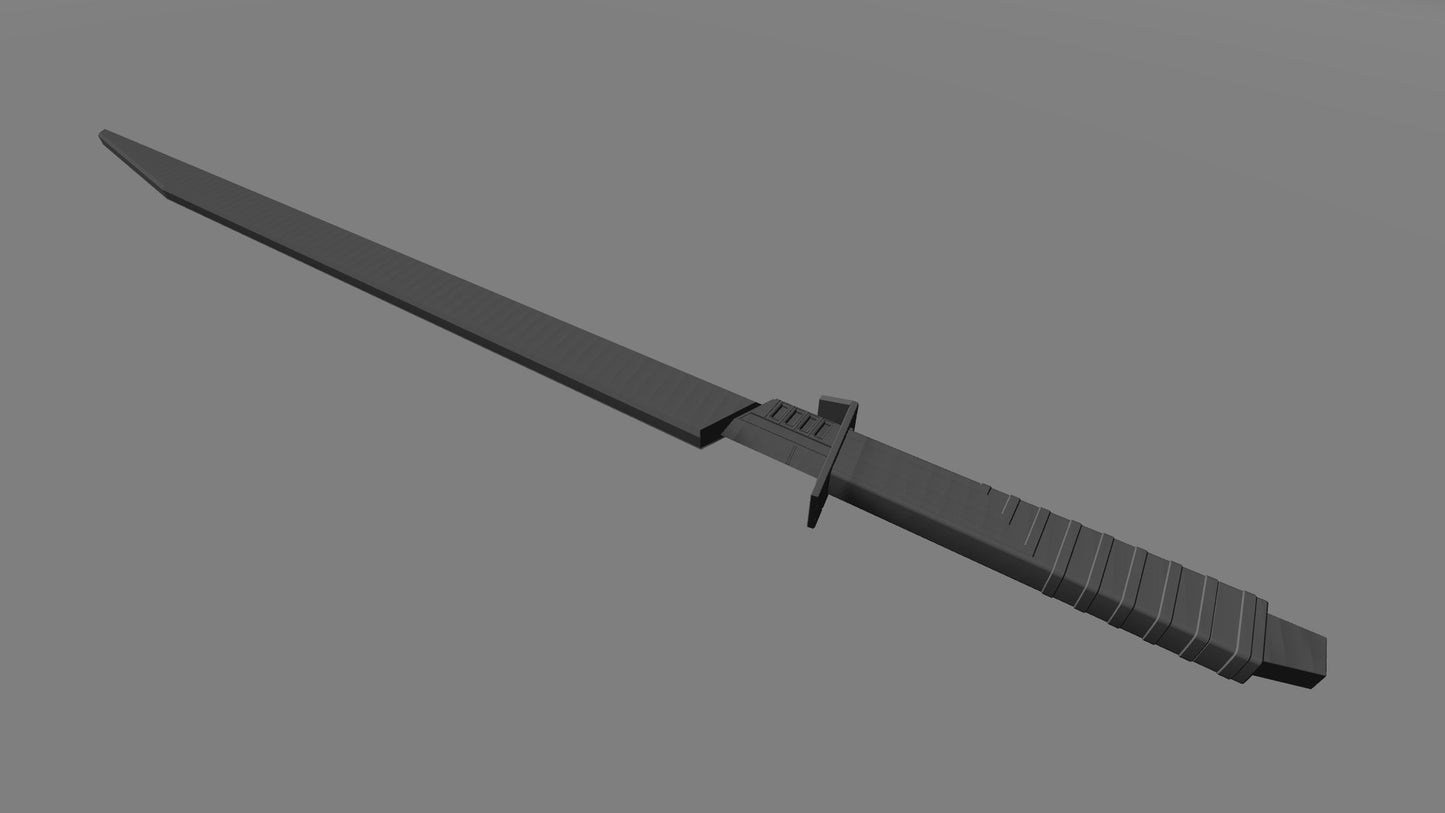The Darksaber 3D model STL files for 3D printing