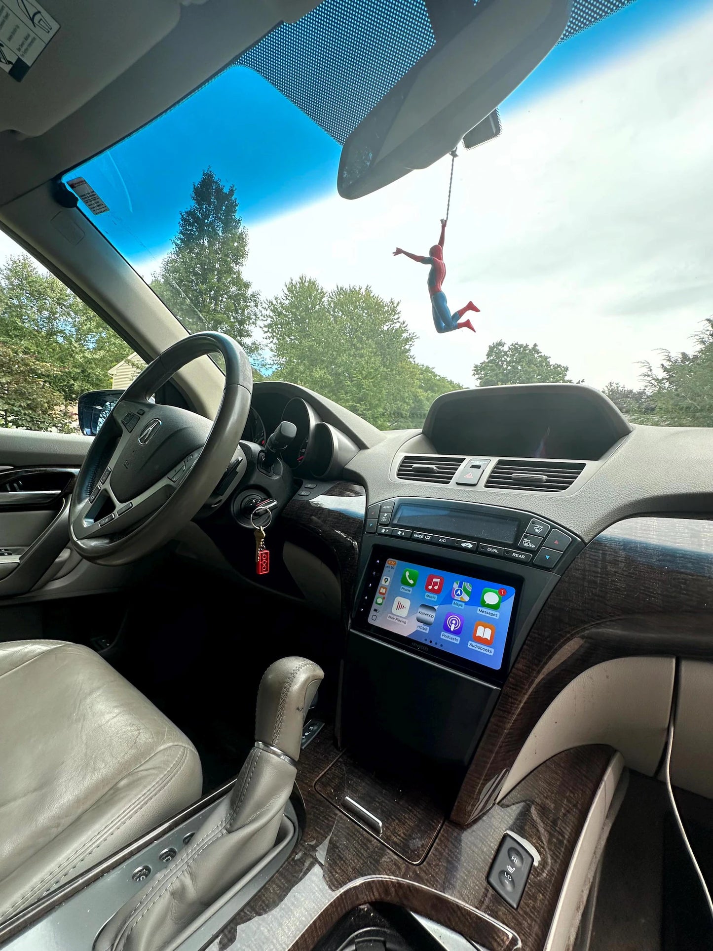 Spider-Man Car Mirror Ornament Charm