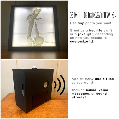 LithoBox | Files and Instructions for Customizable 3D Photo Frame Music Box