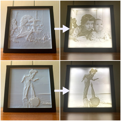 LithoBox | Files and Instructions for Customizable 3D Photo Frame Music Box